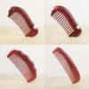 fine crafted smooth blood sandalwood comb, no handle comb