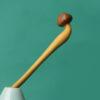 cute mushroom shape Buxus wood hairpin, hair stick