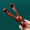 cute long ears rabbit shape Wooden massager